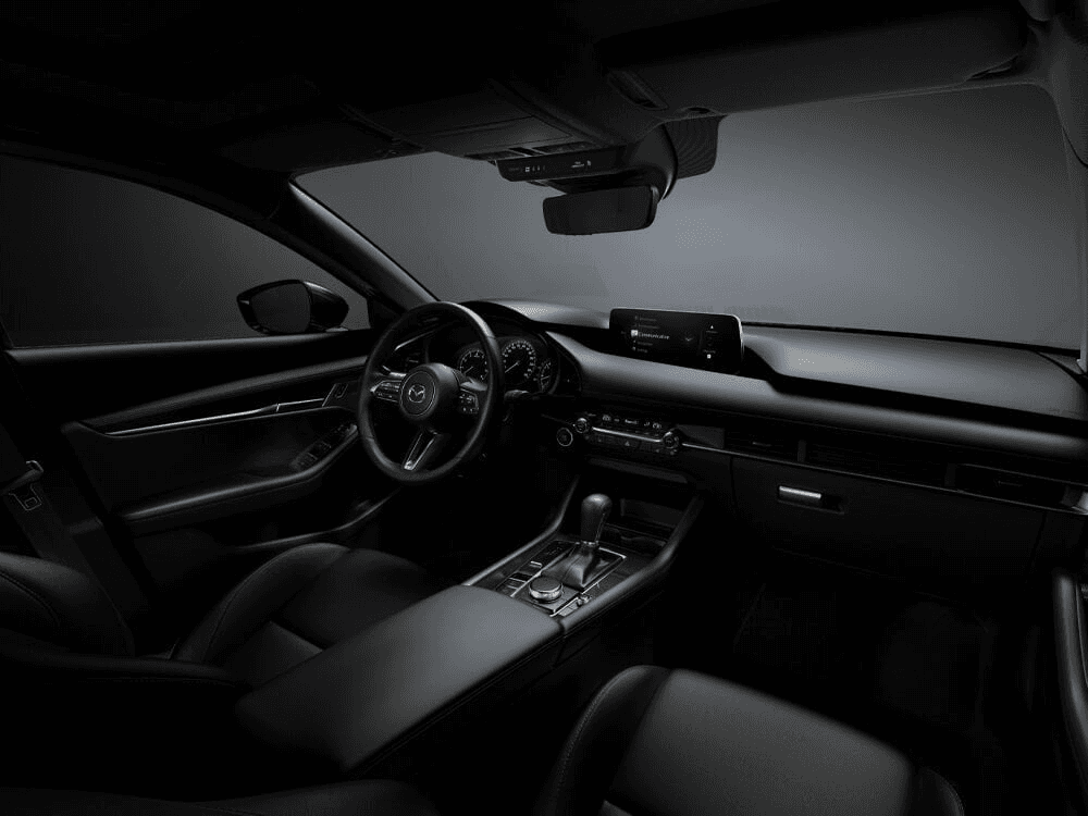 Intérieur avant de la Mazda3 2025.